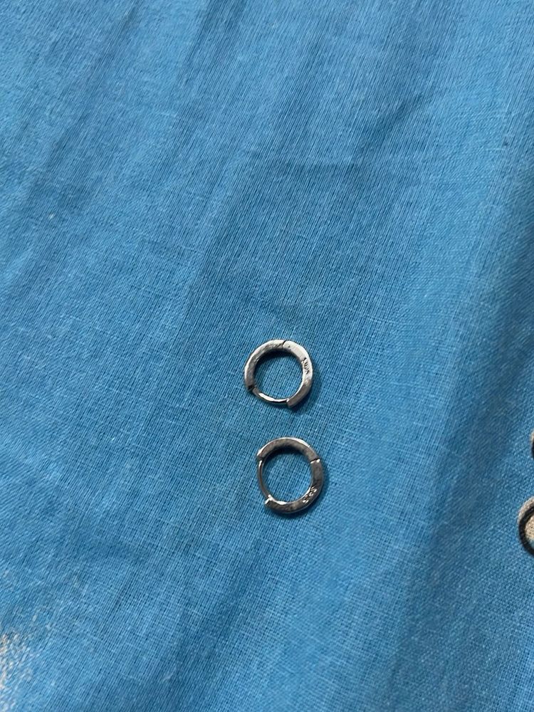 women Silver earrings