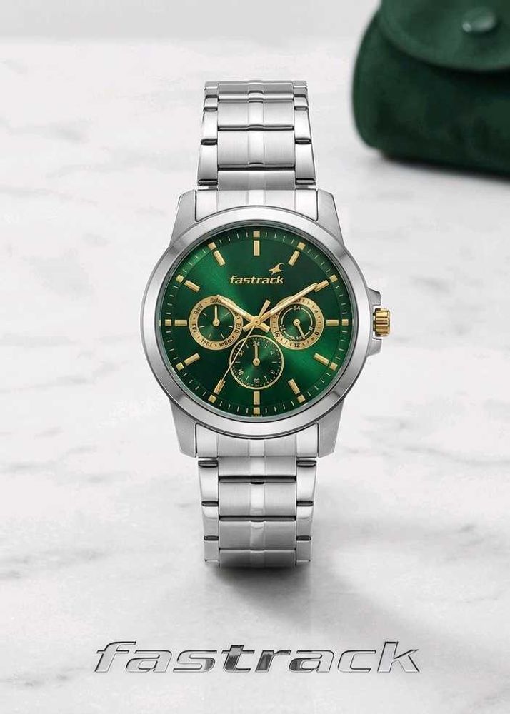 Fastrack Green Dial Watch