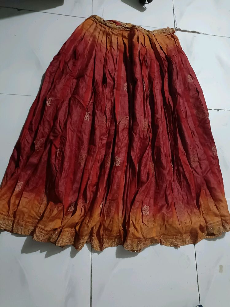 Bandhani Lehenga and dupatta set For Women