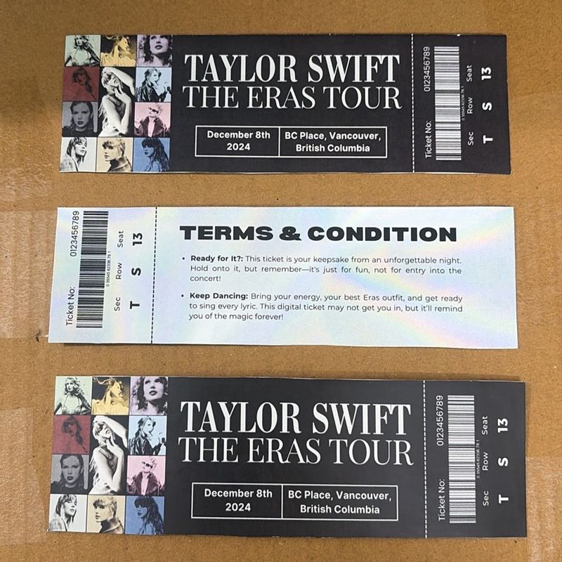 Taylor Swift Bookmarks