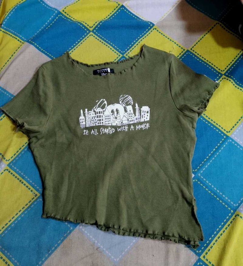 Cute "It All Started With A Mouse" Graphic Tee