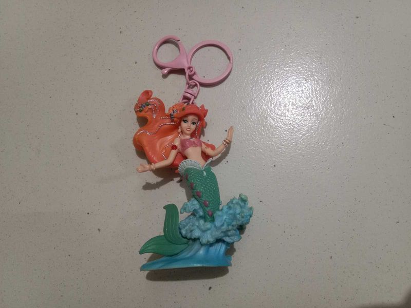 Ariel Mermaid Keychain