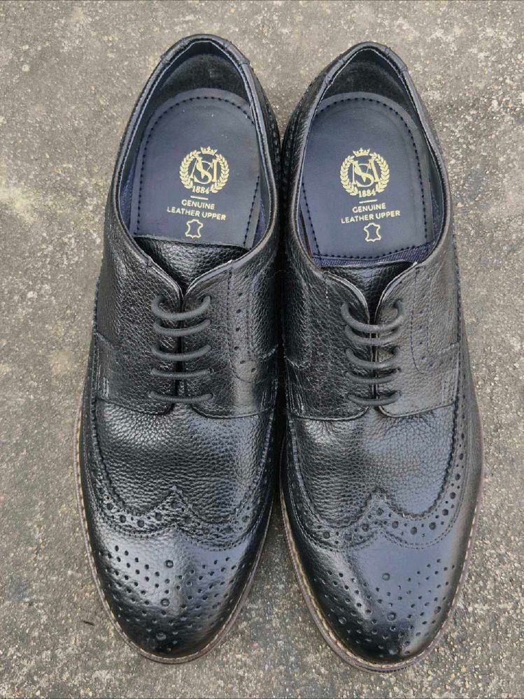 M&amp;S COLLECTION –  Leather Trisole Brogues shoes