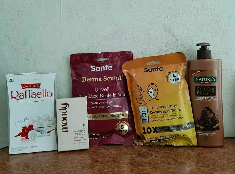 Sanfe &amp; Nature's Essence Skincare Bundle