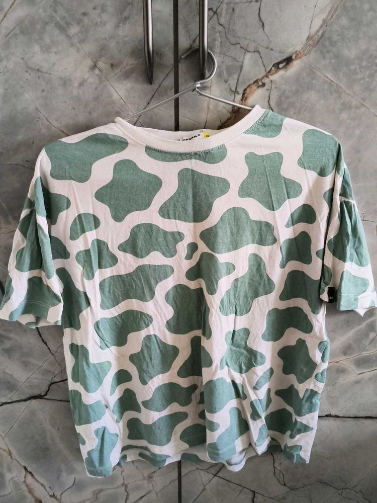 Cute Cow Print T-Shirt