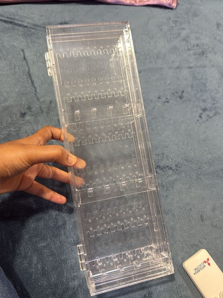 Clear Acrylic Jewelry Organizer
