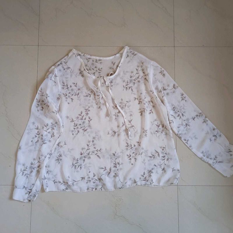 Floral Long Sleeve Blouse
