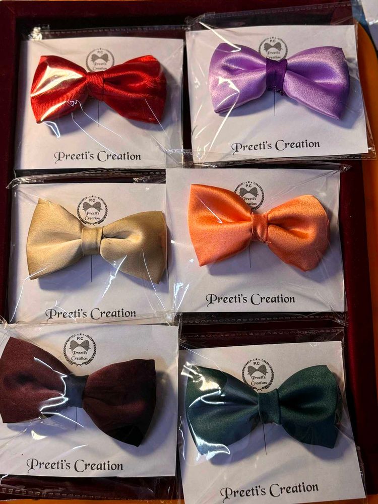 cute small bow clips