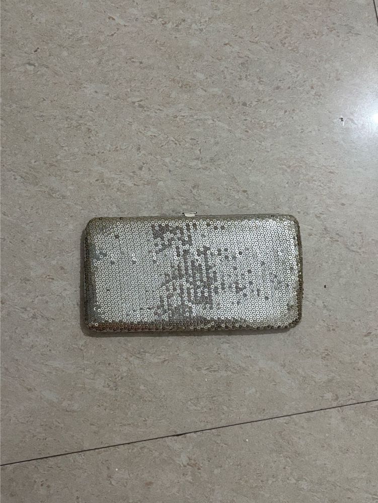Sparkling Sequin Clutch Bag