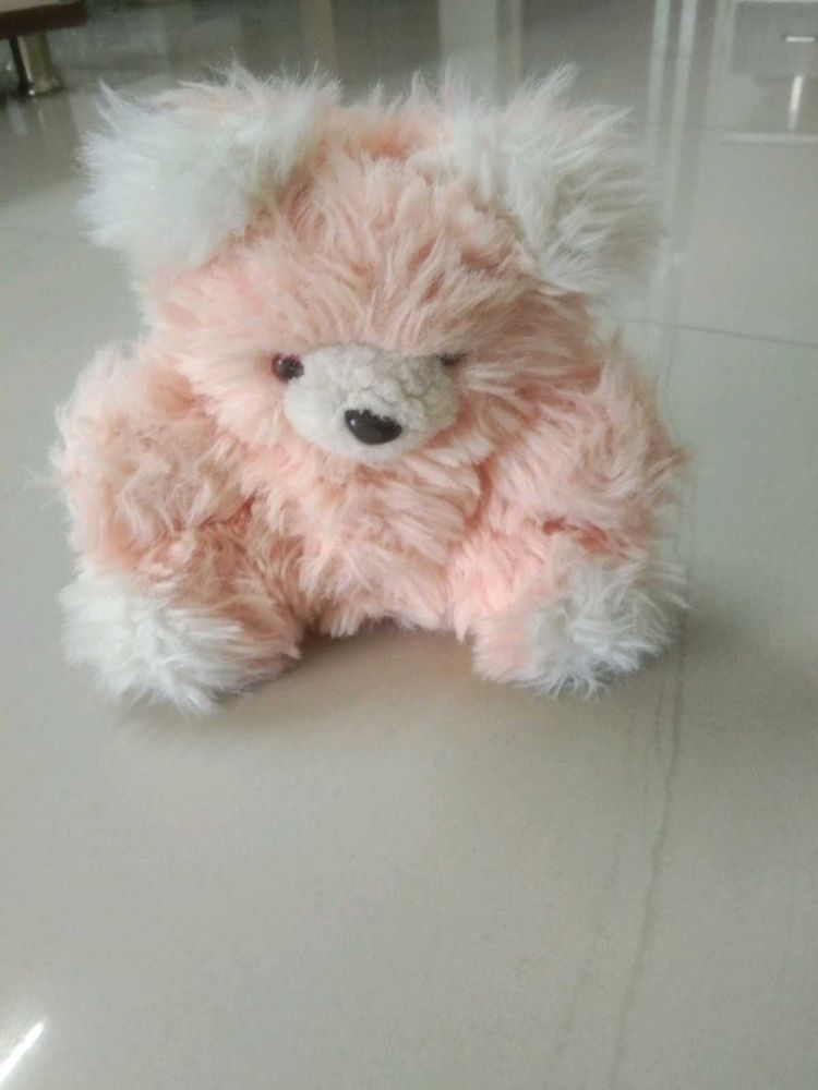 Cute Pink Teddy Bear Plush Toy