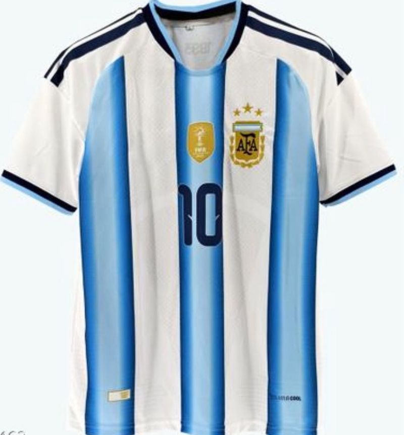 Argentina Football Embroidered Jersey