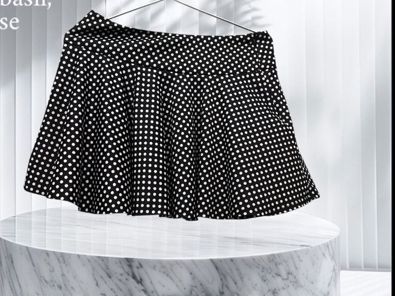 New Polka Dot Mini Skirt