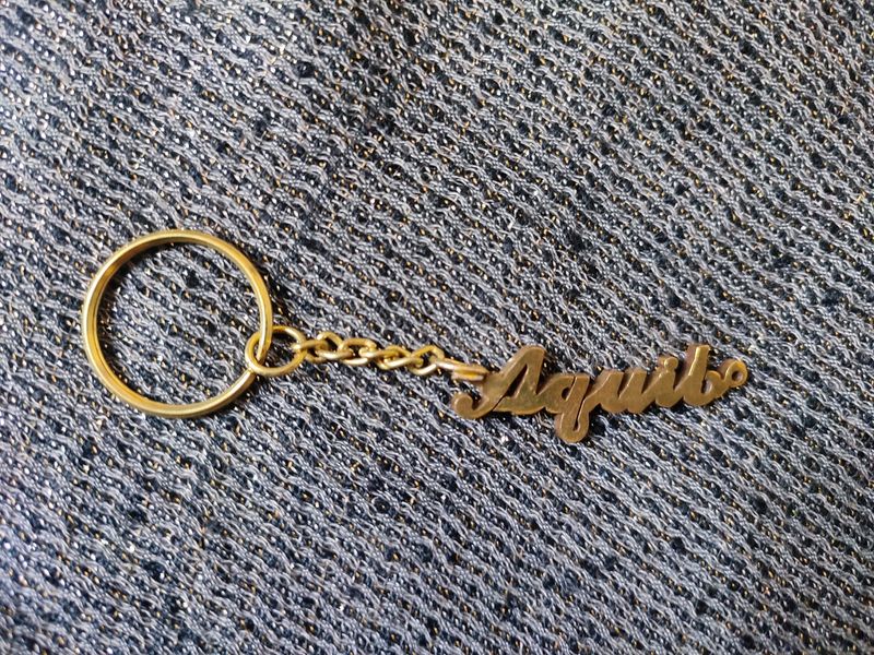 Aquib Name Keychain