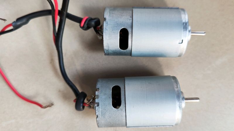 Two 555 Motor Don't Know Working Or Not