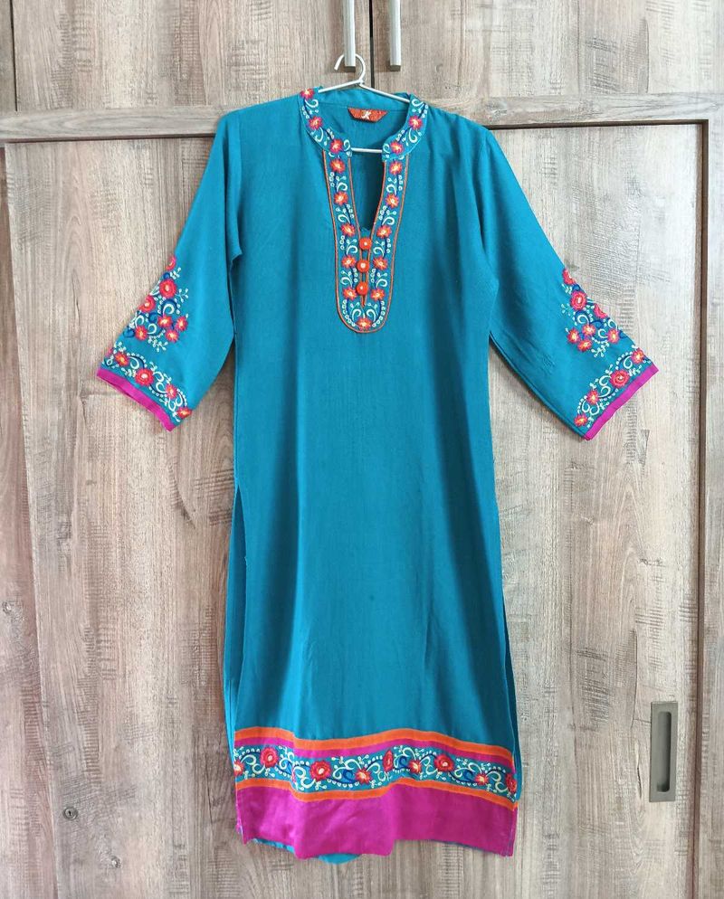 EMBROIDERED KURTA