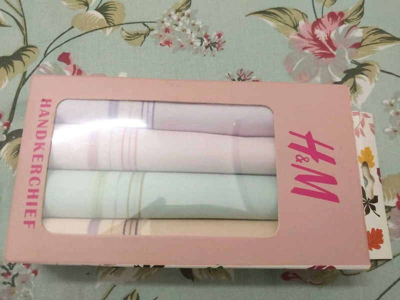 Handkerchief Set - Pastel Colors