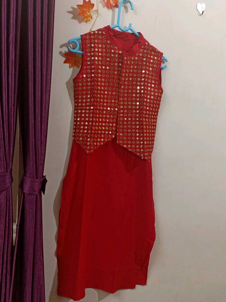 Fake Mirror Kurti