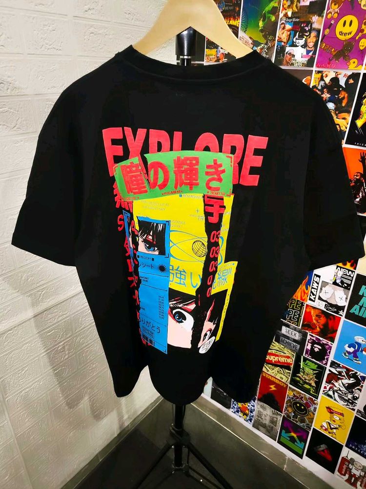 PULL&amp;BEAR GRAPHIC PRINTED OVERSIZE TEE 🔥🔥