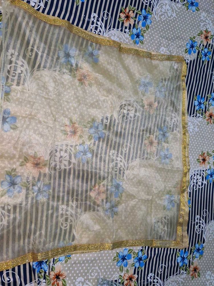 Beautiful Floral Dupatta