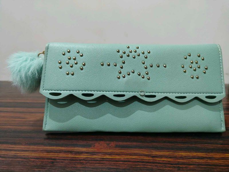Cute Mint Green Wallet