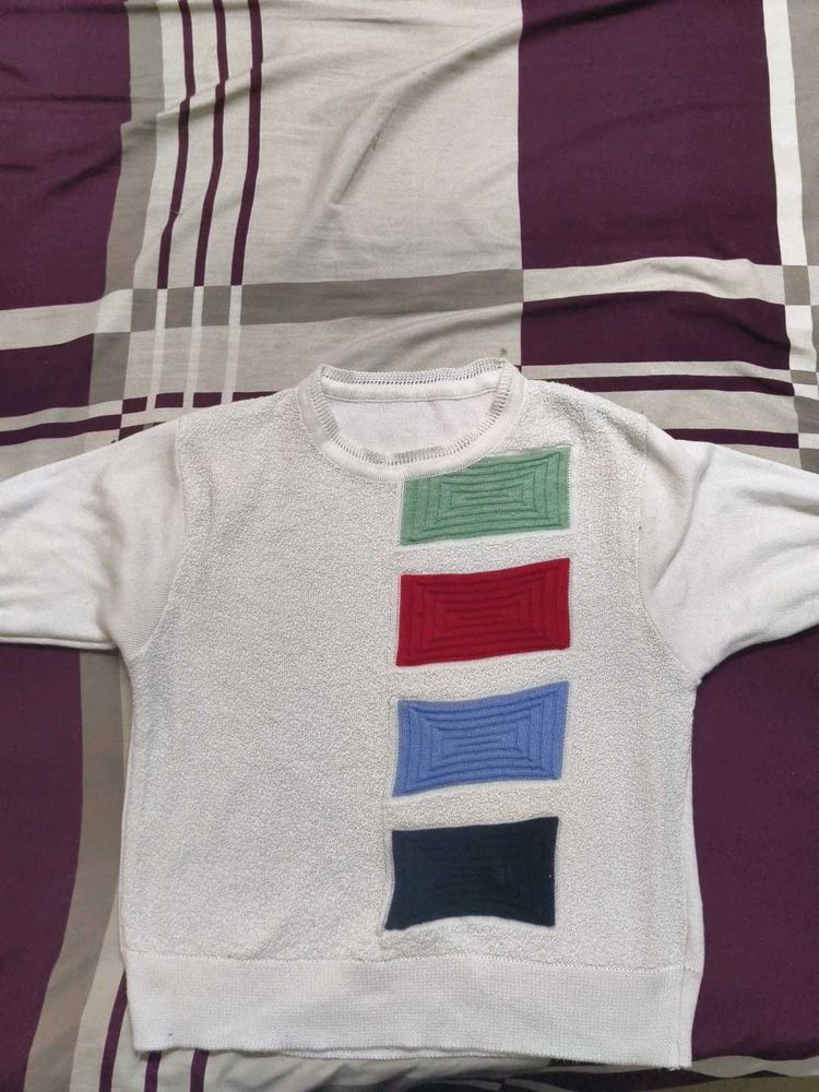 Cozy Knit Color Block top