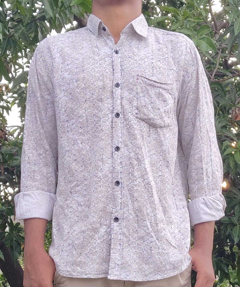 Men's Casual Printed Shirt