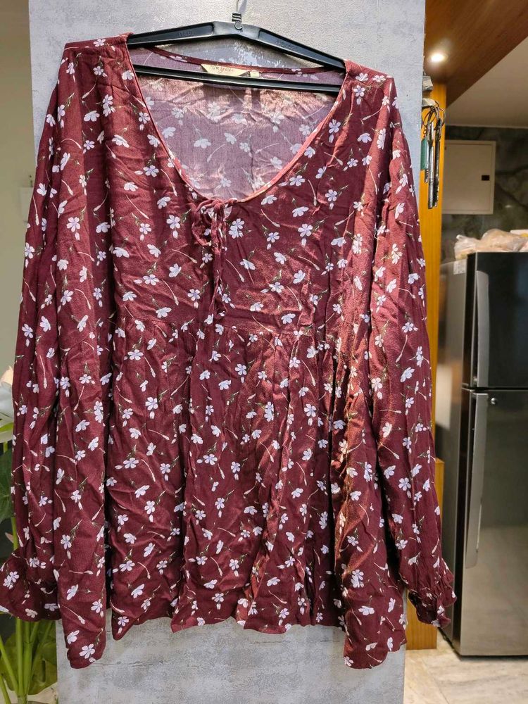 Floral Print Top