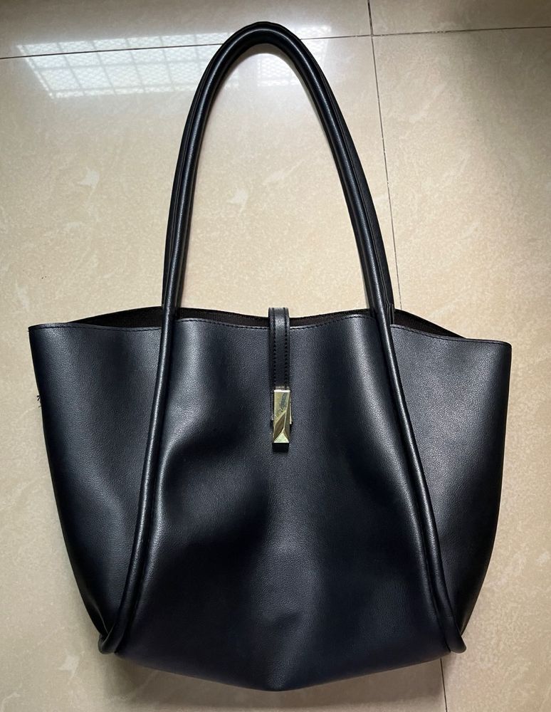 Chic Pu Leather Tote Bag