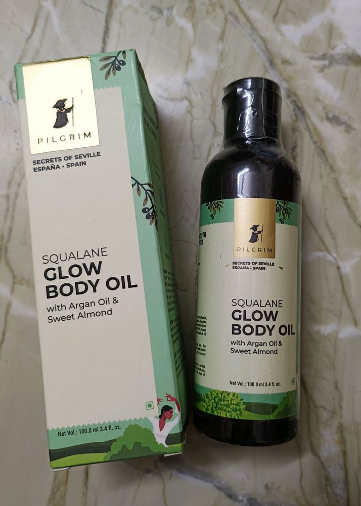 Pilgrim Squalane Glow Body Oil