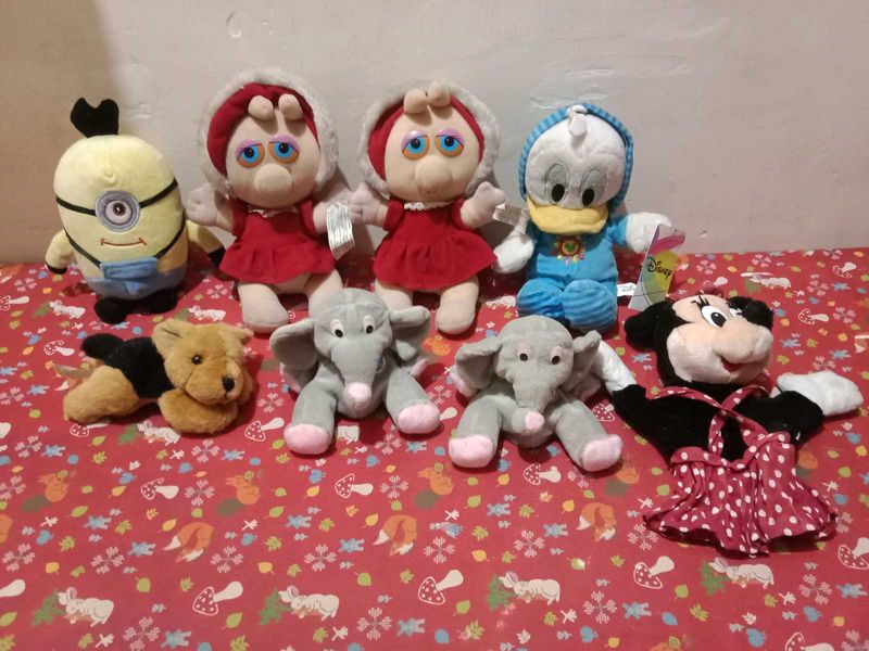 Assorted Plush Toys Bundle