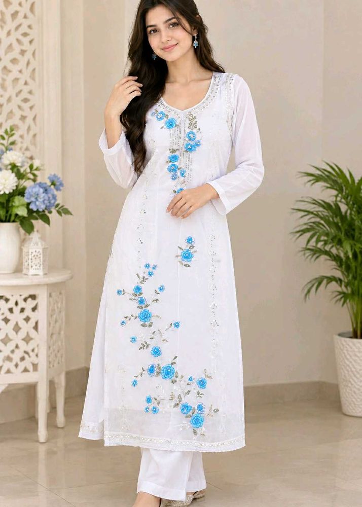 Elegant Off White Kurta