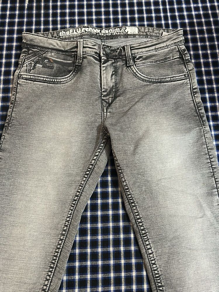 Gray Denim Jeans