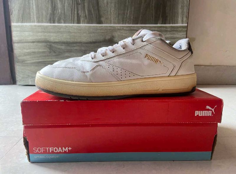 Puma White Casual Sneakers