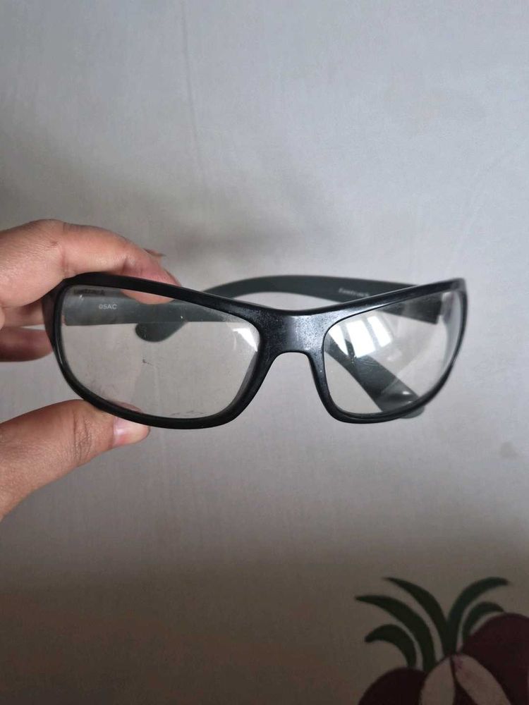 Fastrack Stylish Black Sporty Sunglasses