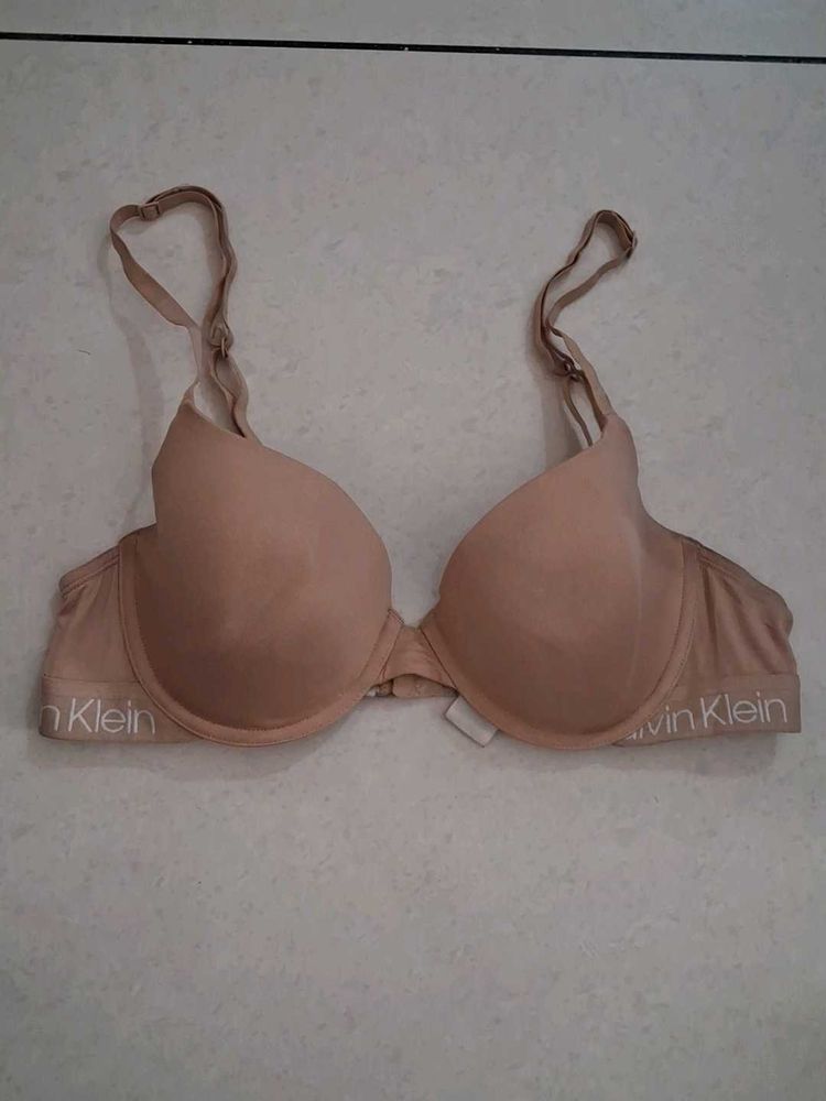 36B Calvin Klein Nude Bra