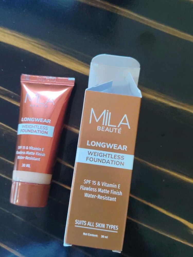 Mila Beaute Longwear Foundation