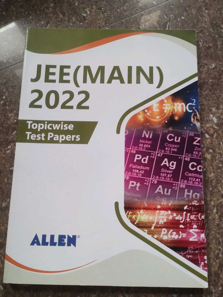 JEE Main 2022 Topicwise Test Papers