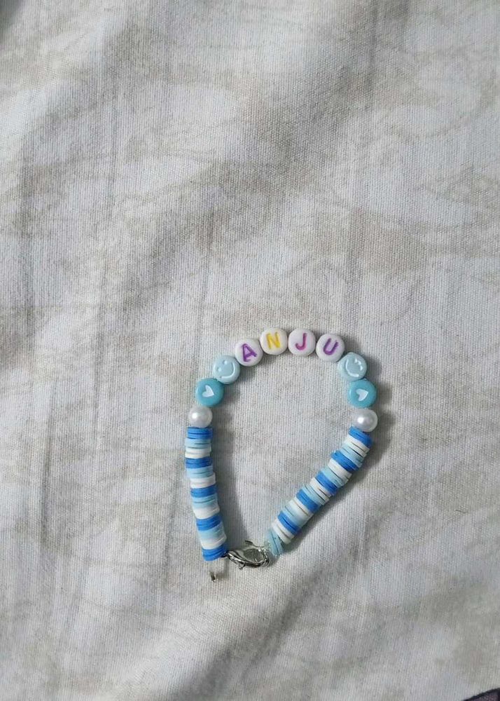 Custom Name Beaded Bracelet