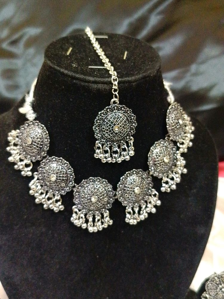 Black Oxidised Set