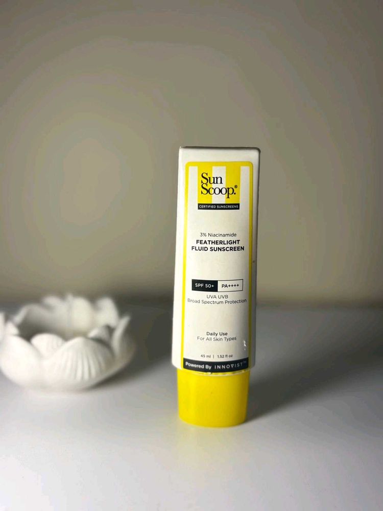 Sun Scoop Featherlight Fluid Sunscreen SPF 50