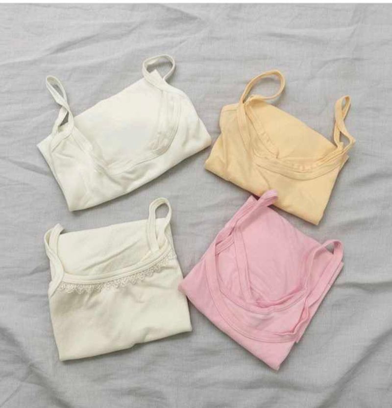 Pack OF Four Cotton Camisoles