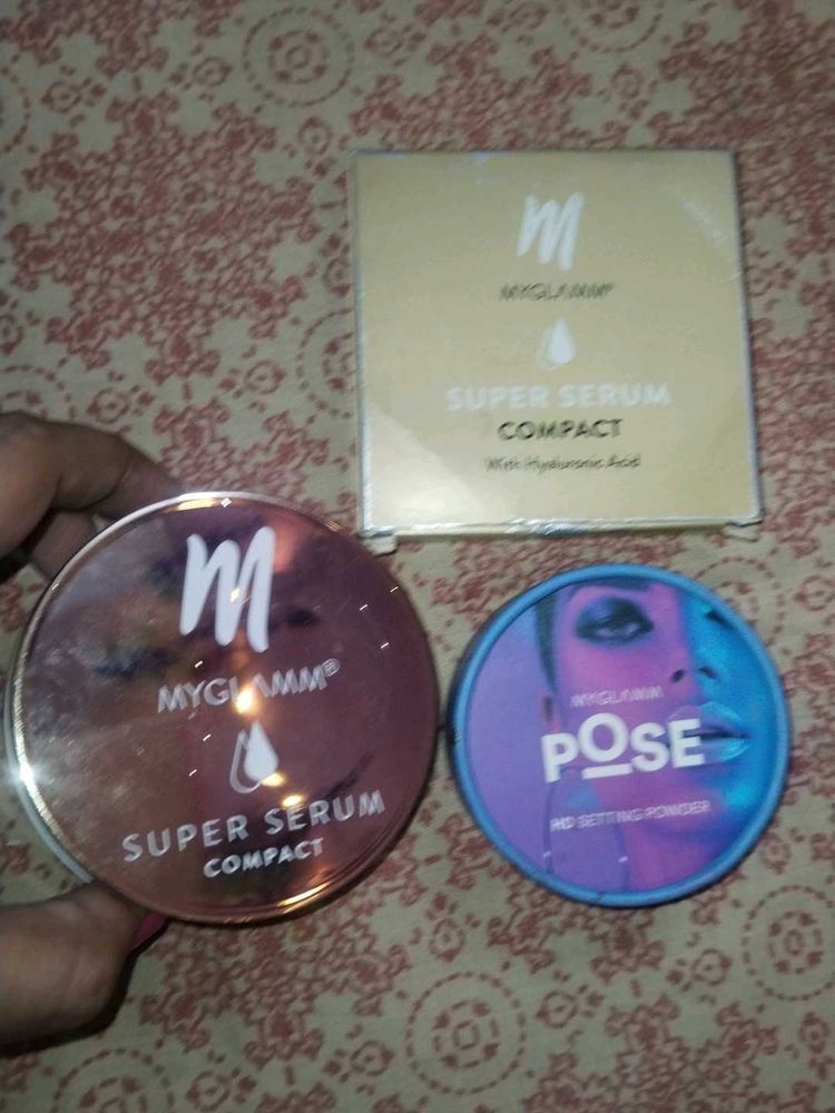 MyGlamm Super Serum Compact &amp; Pose HD Powder