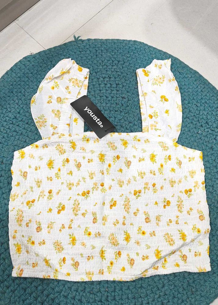Floral Crop Top