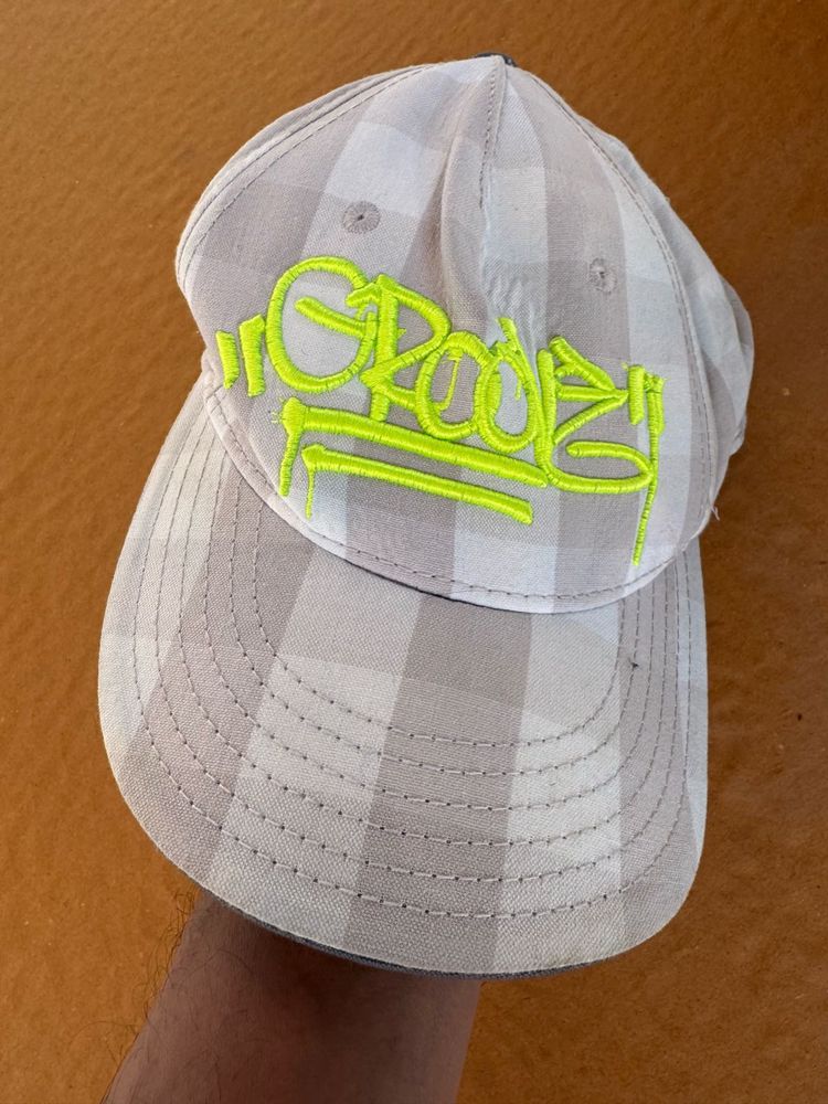 Groovy Plaid Baseball Cap