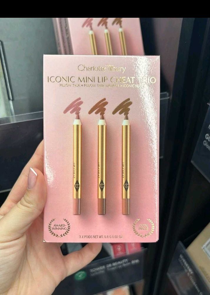 Charlotte tilbury iconic mini lip liner trio