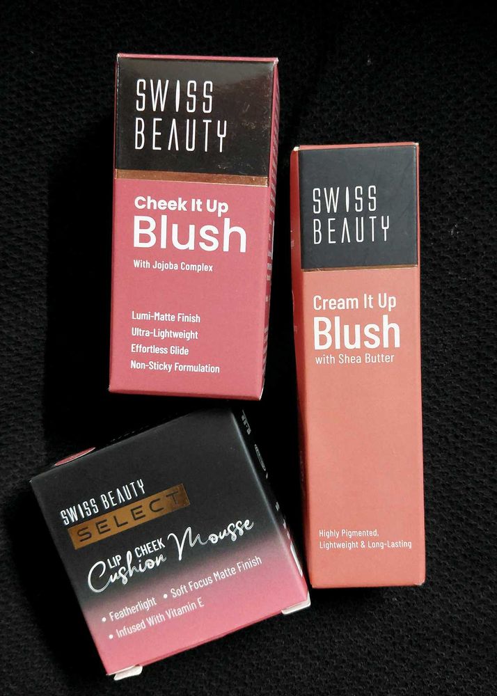Swiss Beauty Blush Lot