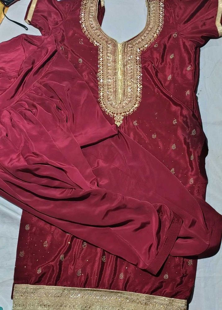 Silk Pathani Suit