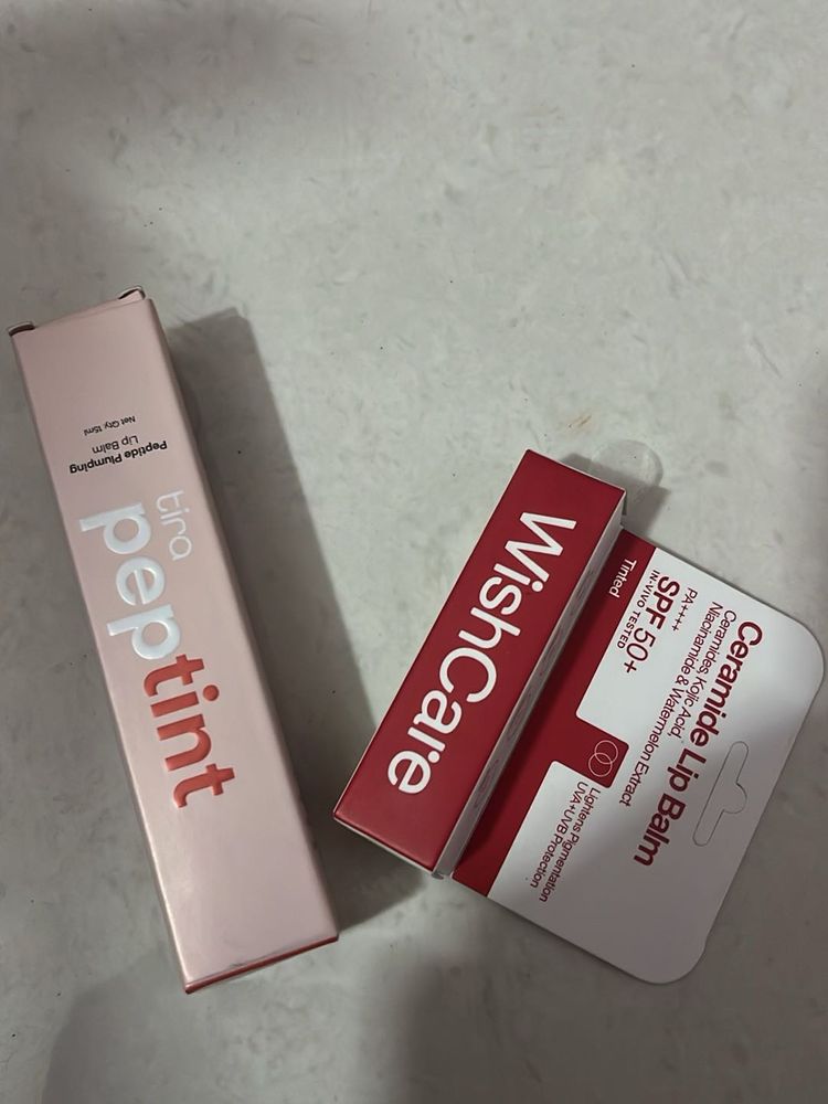 Peptide Plumping Lip Balm &amp; Ceramide SPF 50+