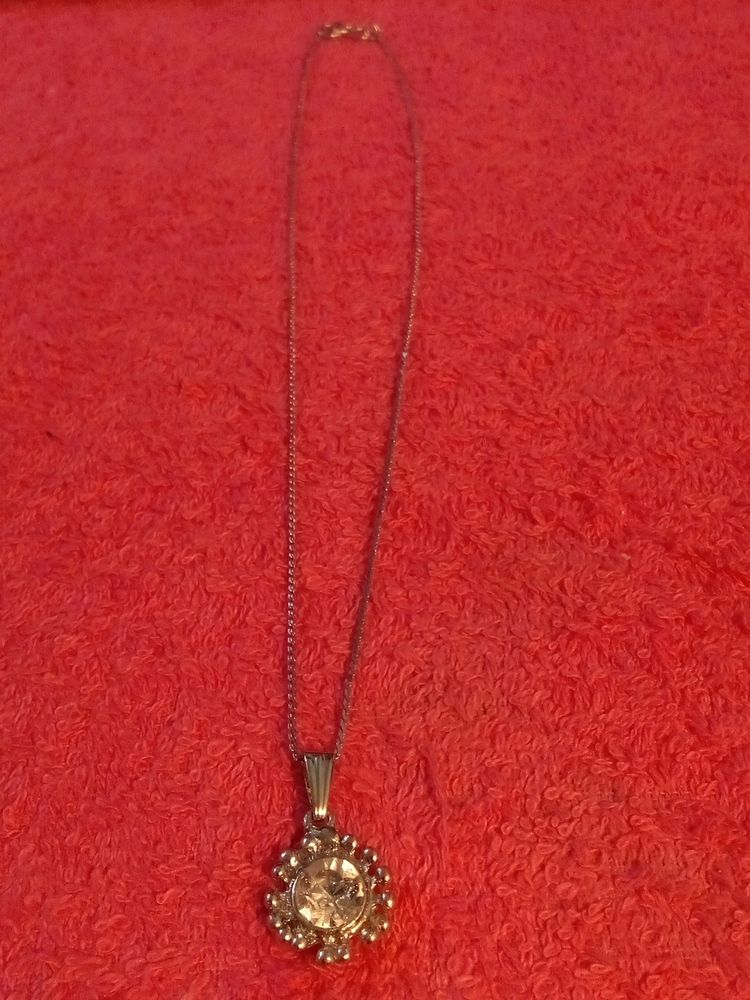 Brand New Silver Chain With 2 Lockets
