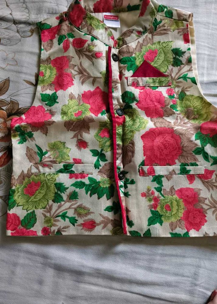 Floral Nehru Jacket